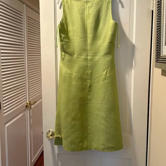 Talbots Linen Lined Sheath Dress - Picture 2 of 6